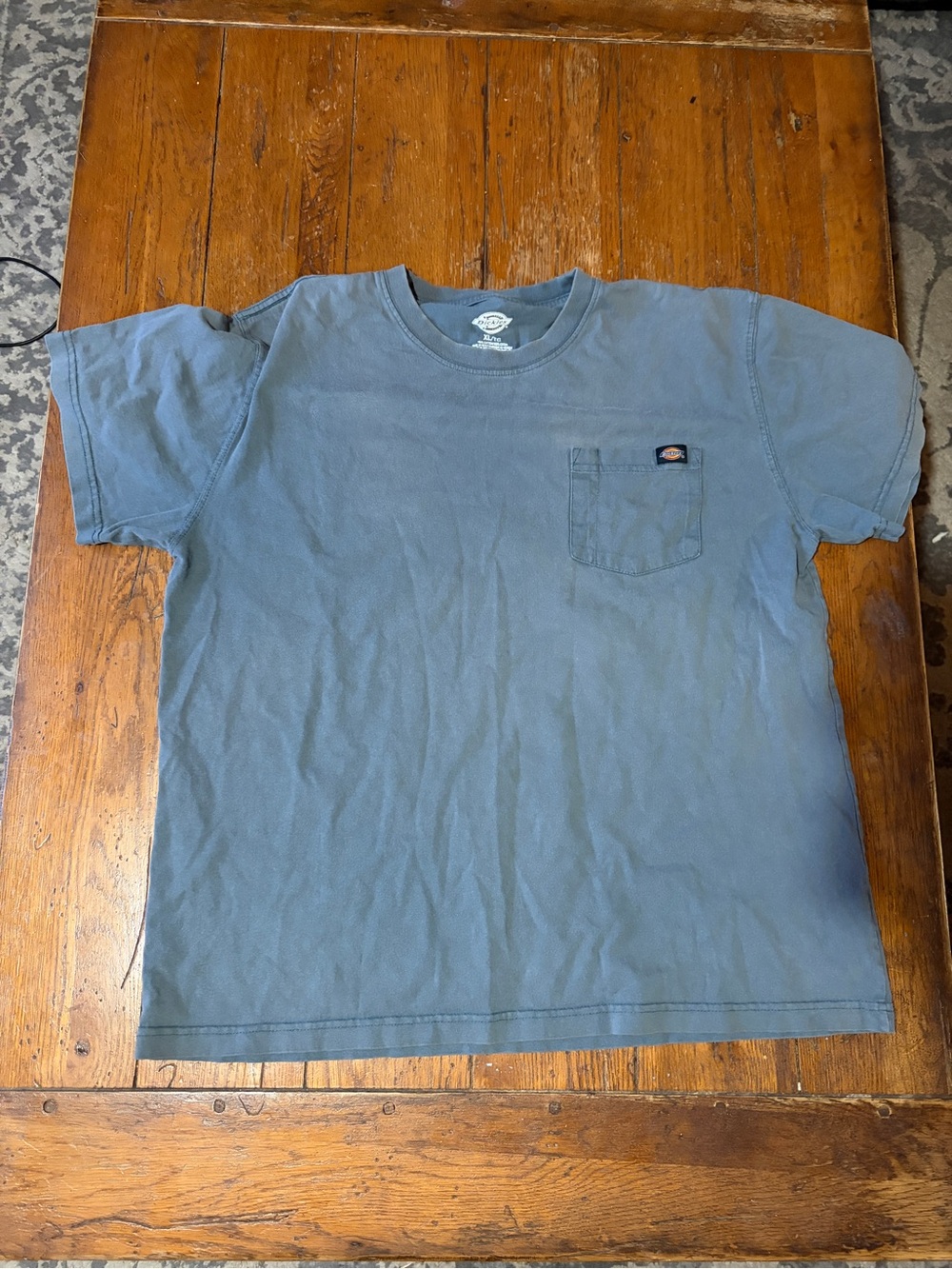 Dickies Short-Sleeve Pocket Tee in Slate Blue